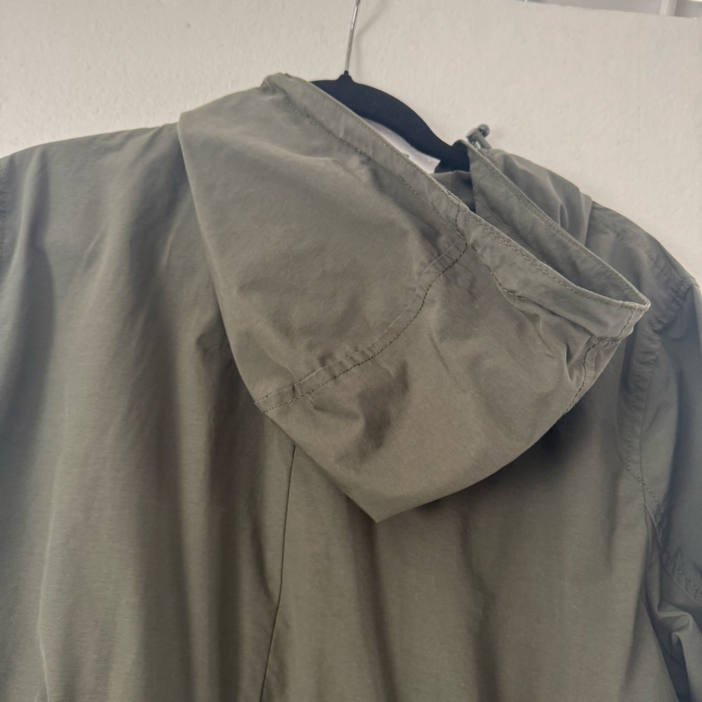 J.Crew Olive Green Perfect Lightweight Utility Jacket M - Picture 4 of 10